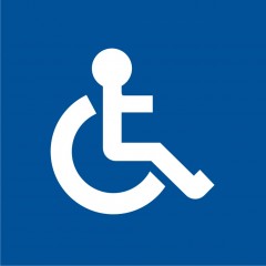 Znak - Oznakowanie aparatów publicznych przystosowanych do używania przez osoby niepełnosprawne
