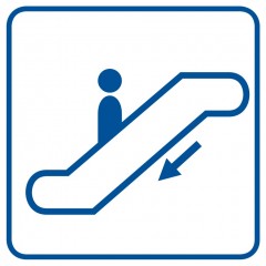 Rolltreppe nach unten