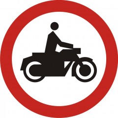 Verbot für Krafträder