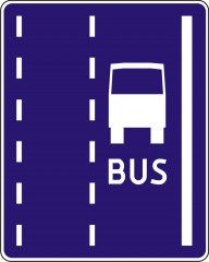 Busfahrspur