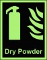 Extinguisher dry powder