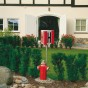 Znak przestrzenny - Hydrant zewnętrzny przestrzenny 3D - mały 25 x 25 cm