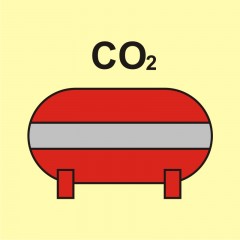 Fixed fire-extinguishing installation (CO2-carbon dioxide)