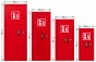 Fire extinguisher cabinet for 2 kg fire extinguishers