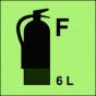 Feuerlöscher (F-Schaum) 6L
