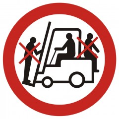 Rollerfahren auf Handhubwagen verboten 1
