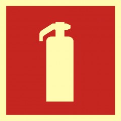 Znak przeciwpożarowy - Gaśnica