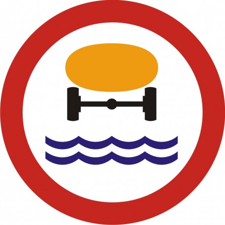 Zakaz wjazdu pojazdów z towarami, które mogą skazić wodę