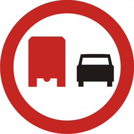 Zakaz wyprzedzania przez samochody ciężarowe