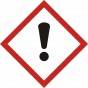 Znak bezpieczeństwa - Produkt zagrażający zdrowiu - znak piktogram GHS 07 CLP